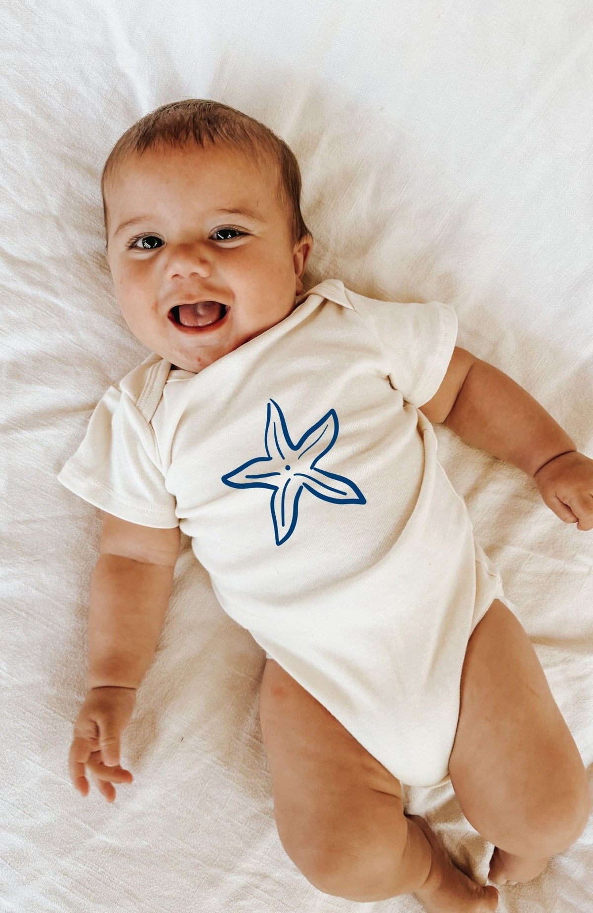 Starfish Organic Cotton Baby Bodysuit - Baby Organic
