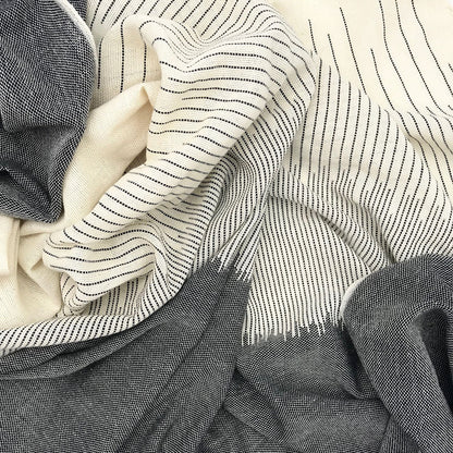 Striped Organic Cotton Scarf - Baby Organic