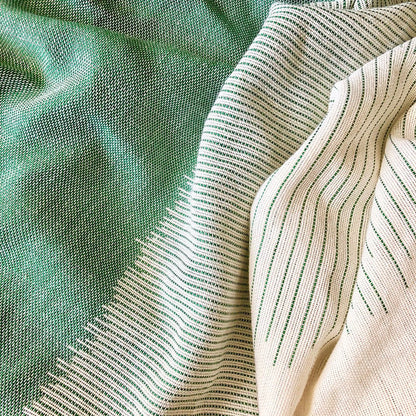 Striped Organic Cotton Scarf - Baby Organic