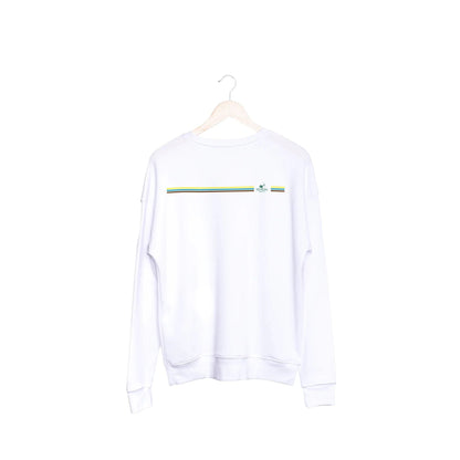 Organic Cotton White Sweater for men and women