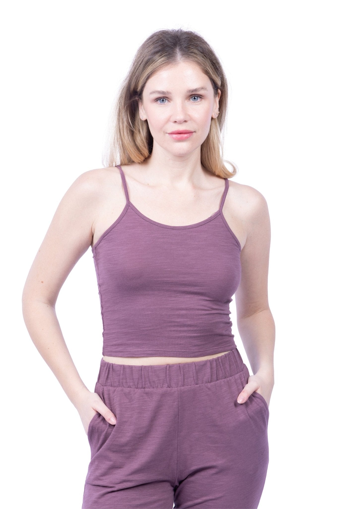 Tegan Organic Cotton Cami Tank - Baby Organic