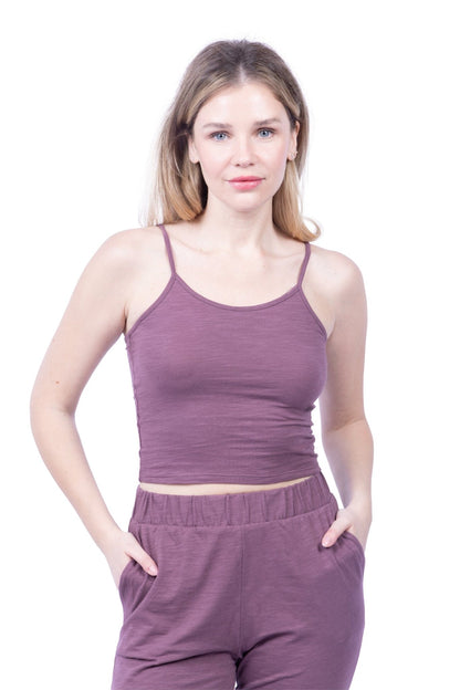 Tegan Organic Cotton Cami Tank - Baby Organic