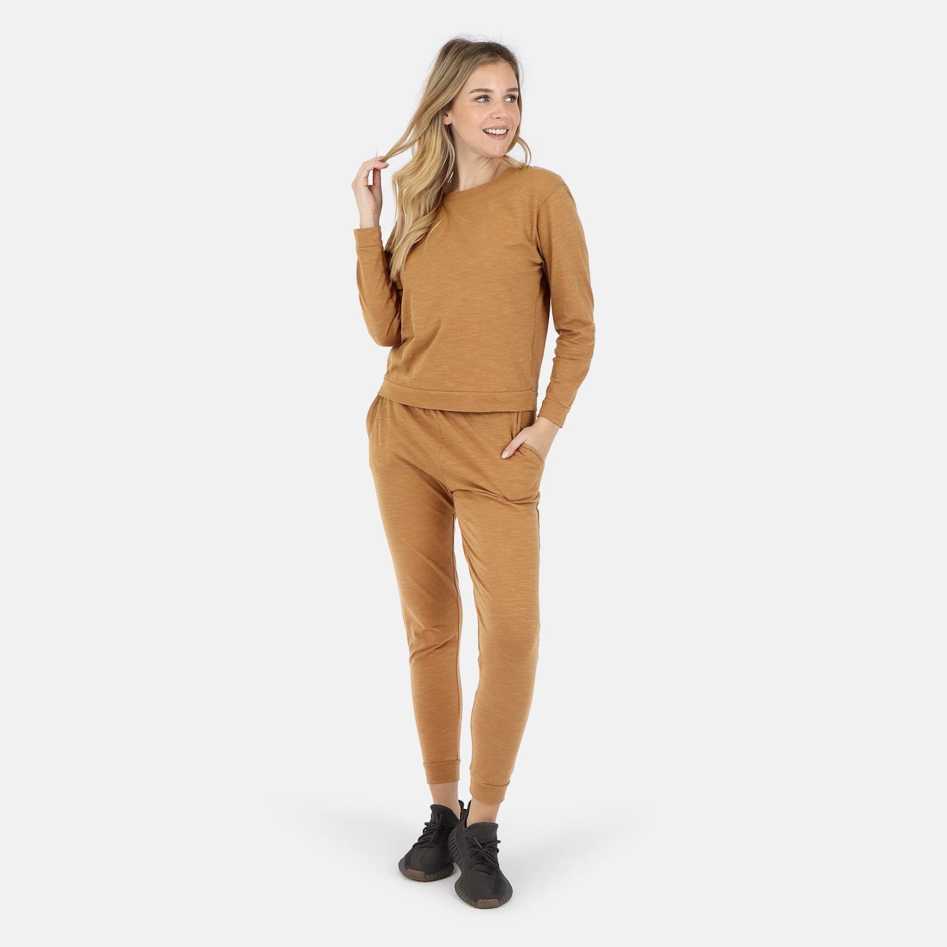 Tegan Organic Cotton Long Sleeve Pullover - Baby Organic