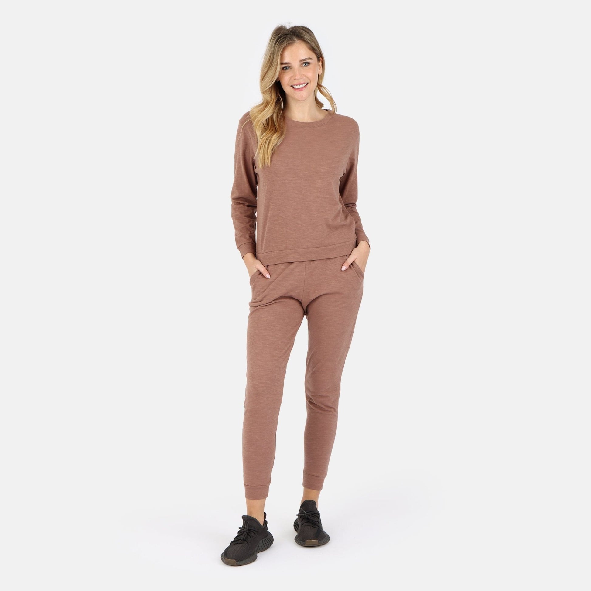 Tegan Organic Cotton Long Sleeve Pullover - Baby Organic