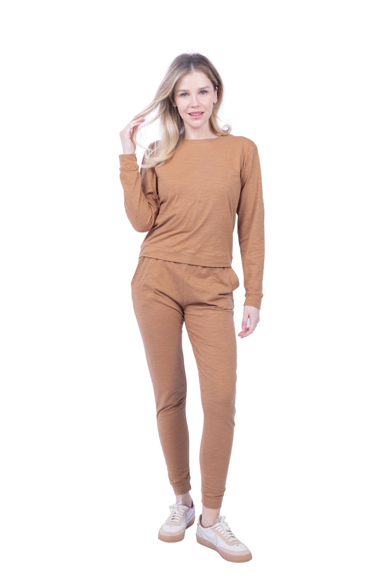 Tegan Organic Cotton Long Sleeve Pullover - Baby Organic