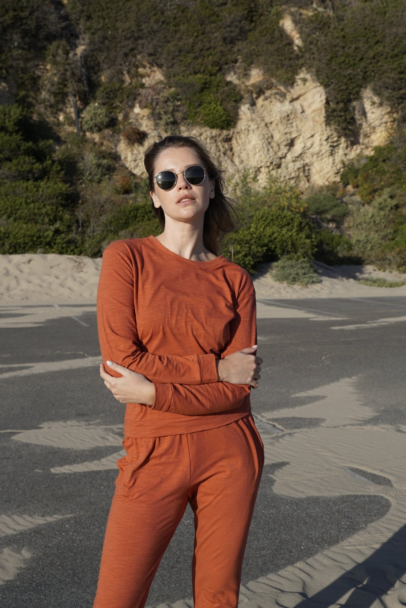 Tegan Organic Cotton Long Sleeve Pullover - Baby Organic