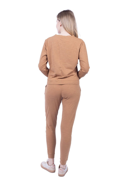 Tegan Organic Cotton Long Sleeve Pullover - Baby Organic