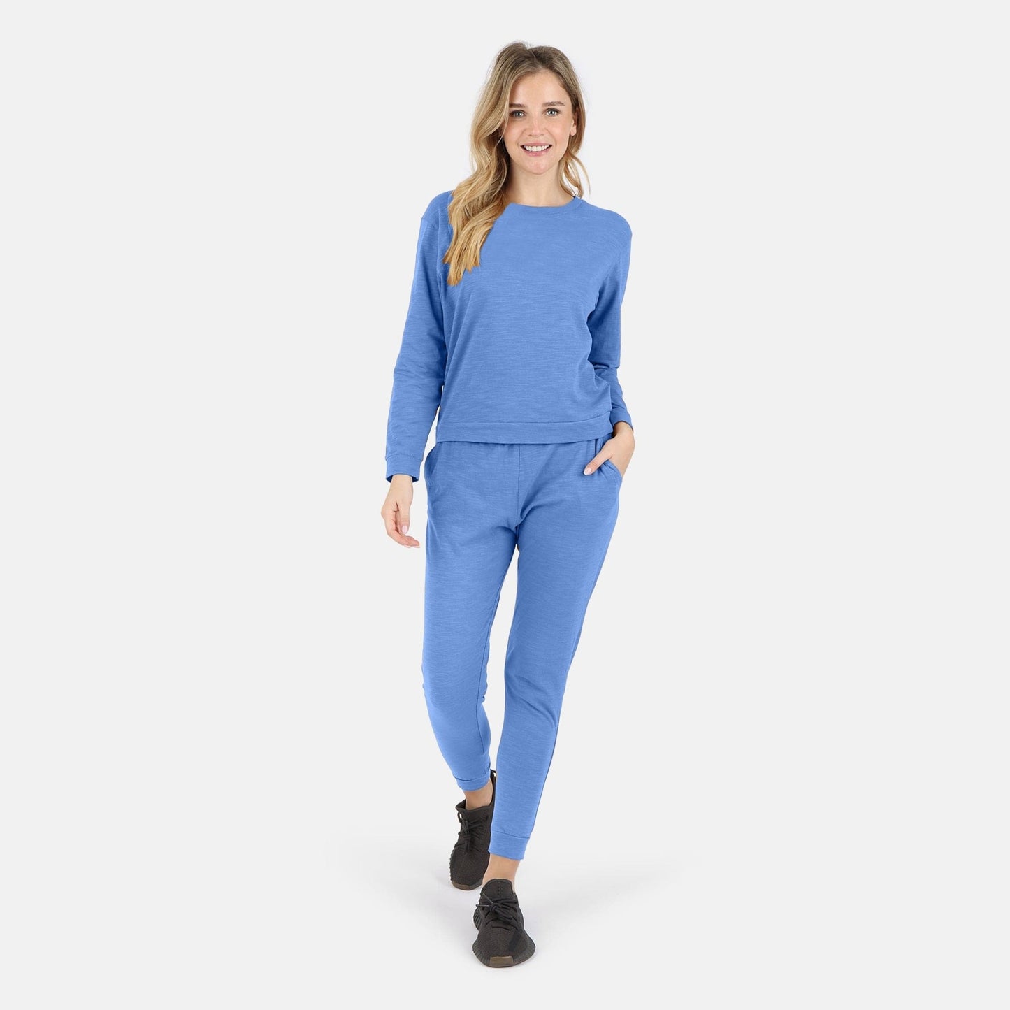 Tegan Organic Cotton Long Sleeve Pullover - Baby Organic