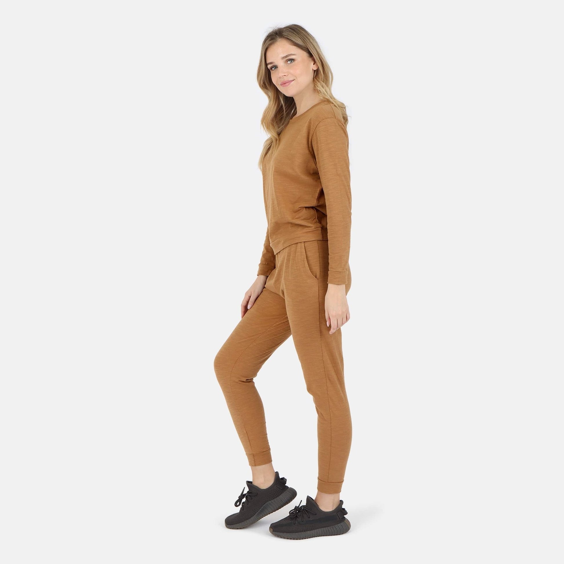 Tegan Organic Cotton Long Sleeve Pullover - Baby Organic