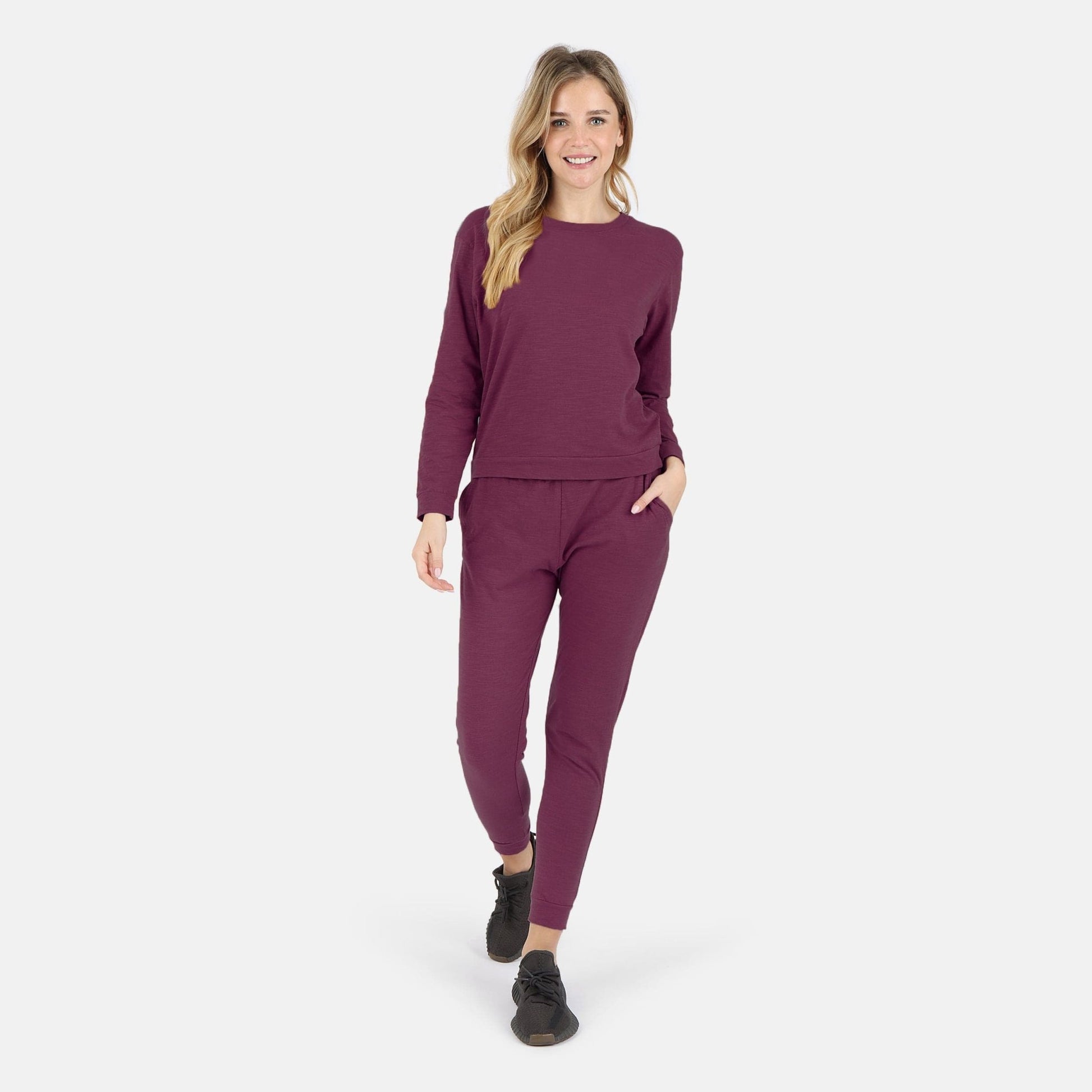 Tegan Organic Cotton Long Sleeve Pullover - Baby Organic