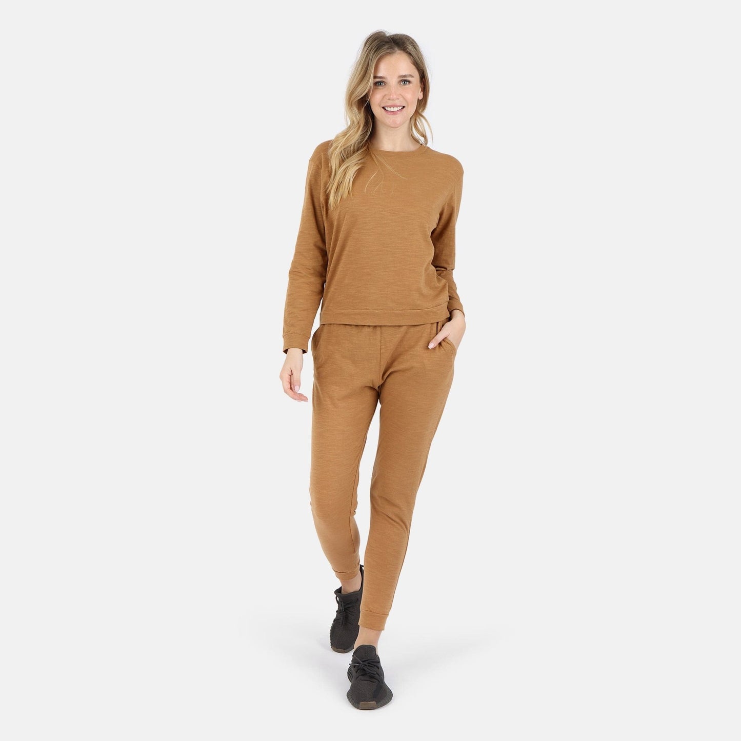 Tegan Organic Cotton Long Sleeve Pullover - Baby Organic