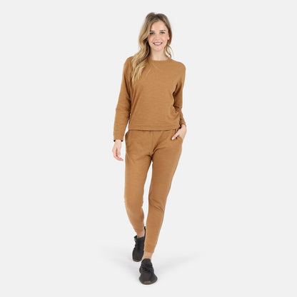 Tegan Organic Cotton Long Sleeve Pullover - Baby Organic