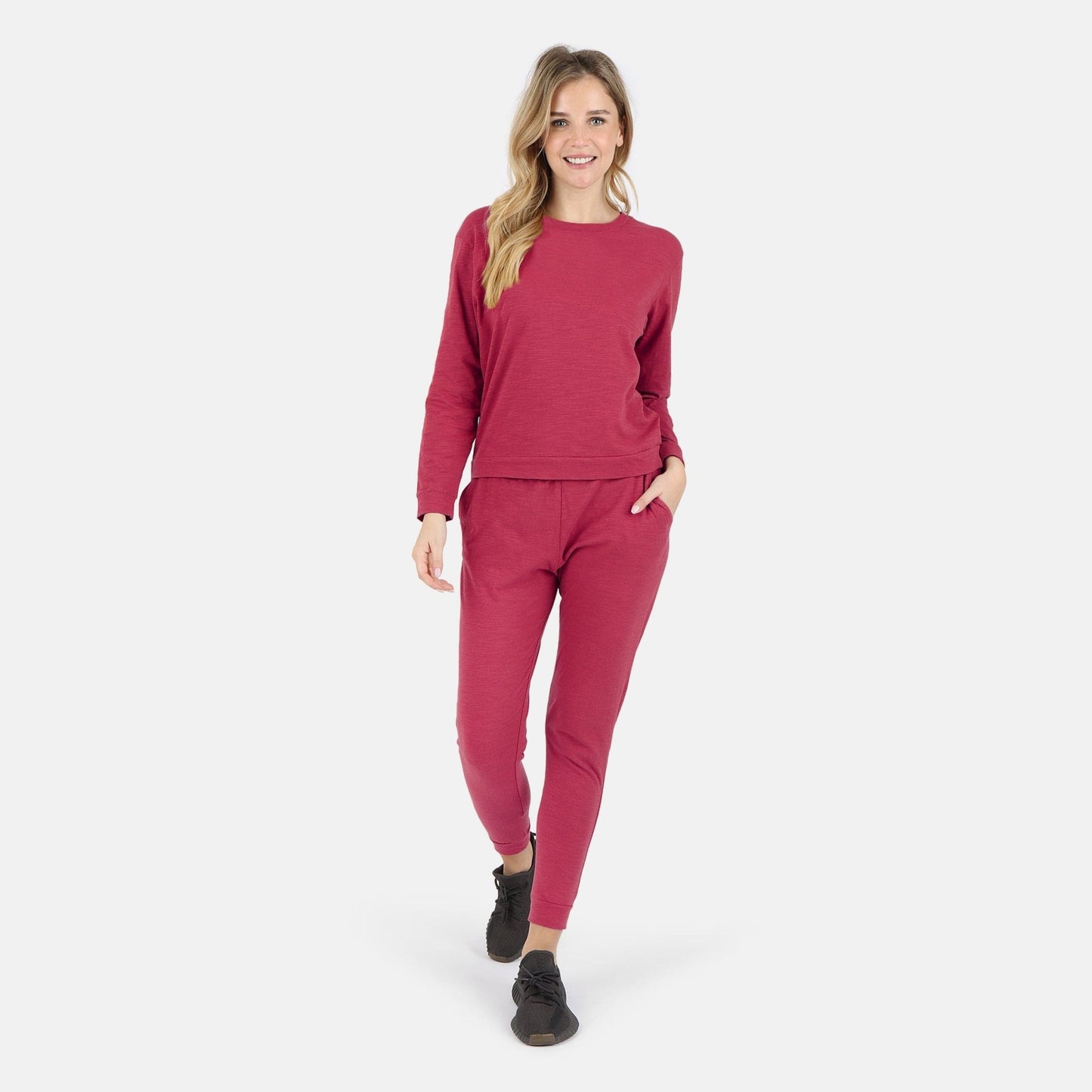 Tegan Organic Cotton Long Sleeve Pullover - Baby Organic