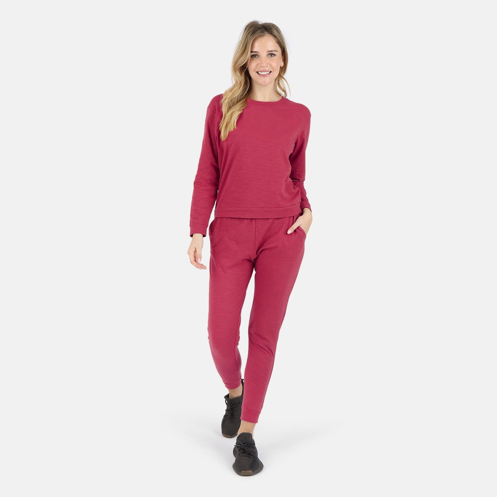 Tegan Organic Cotton Long Sleeve Pullover - Baby Organic
