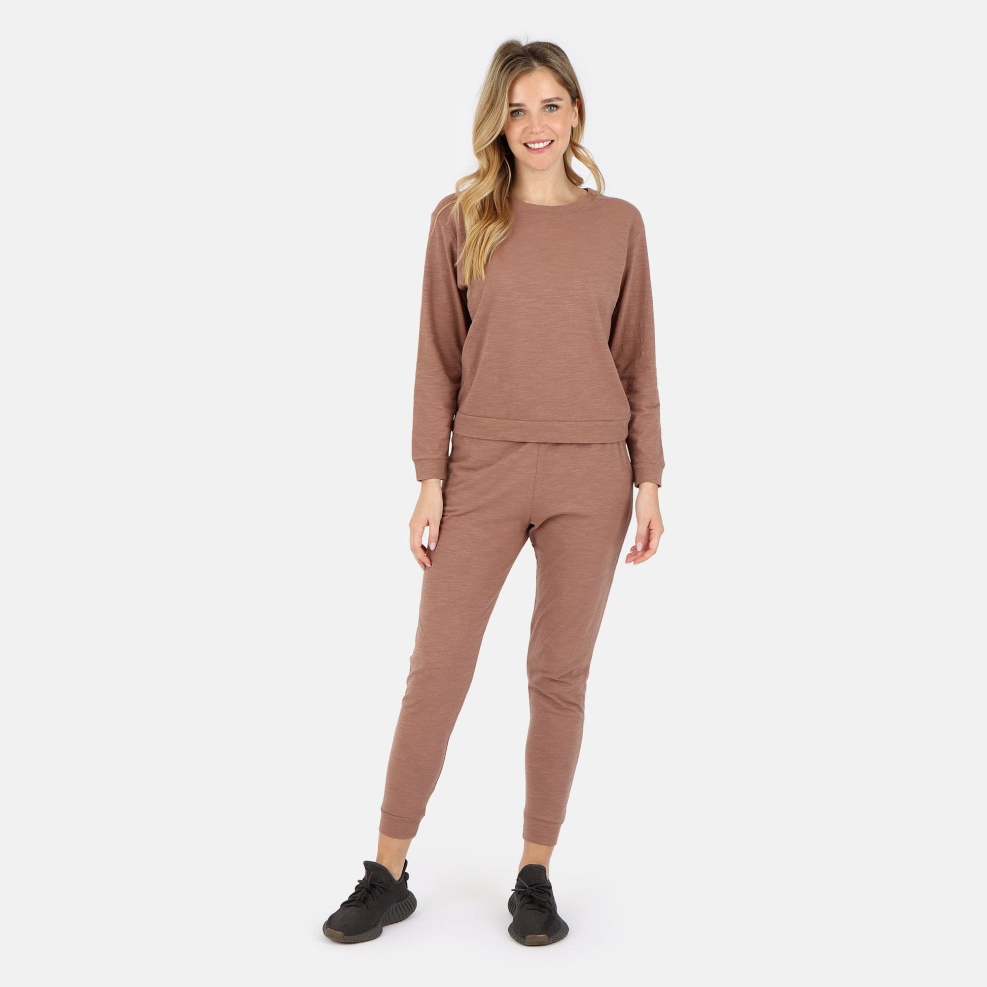 Tegan Organic Cotton Long Sleeve Pullover - Baby Organic