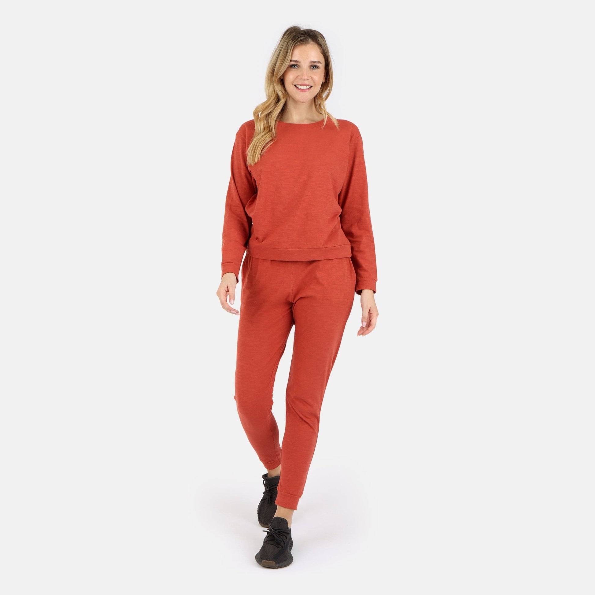 Tegan Organic Cotton Long Sleeve Pullover - Baby Organic