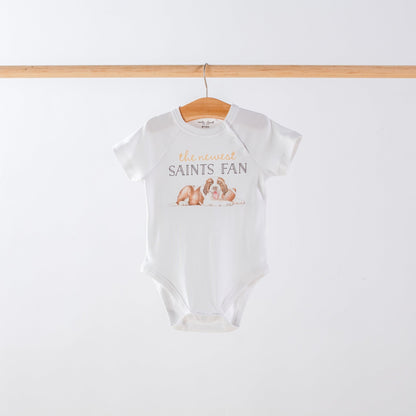 The Newest Saints Fan Organic Cotton Baby Onesie - Baby Organic