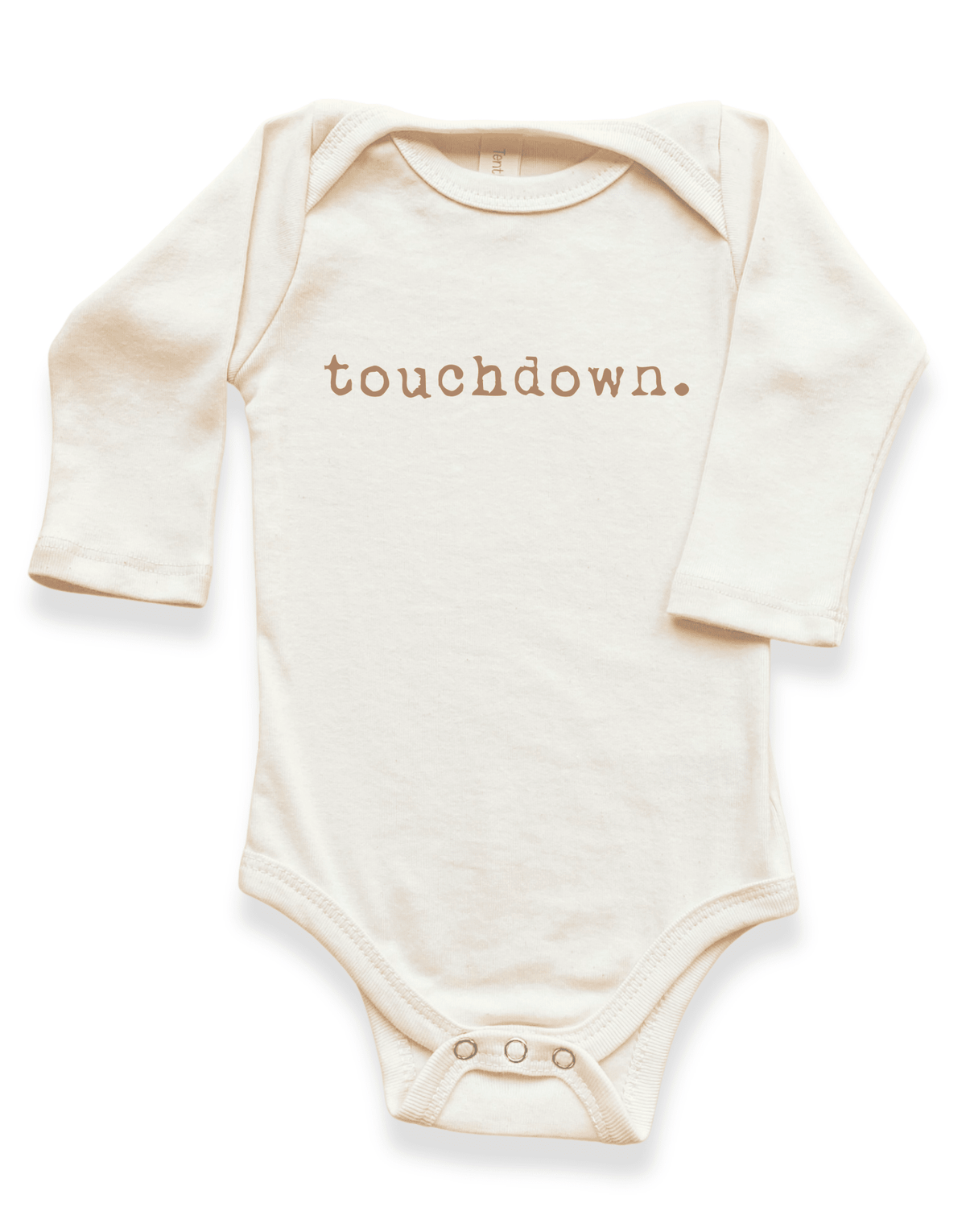 Touchdown Organic Baby Bodysuit Long Sleeve - Baby Organic