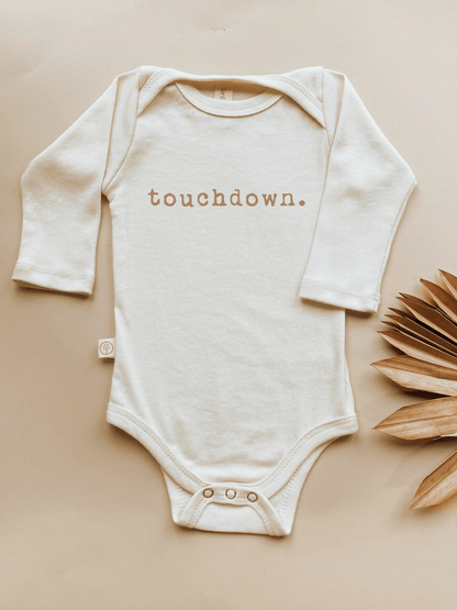 Touchdown Organic Baby Bodysuit Long Sleeve - Baby Organic