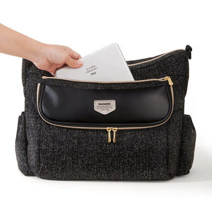 Tweed Luxe Stroller Organizer - Baby Organic