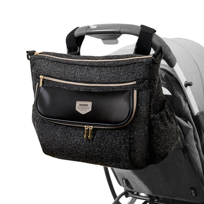 Tweed Luxe Stroller Organizer - Baby Organic