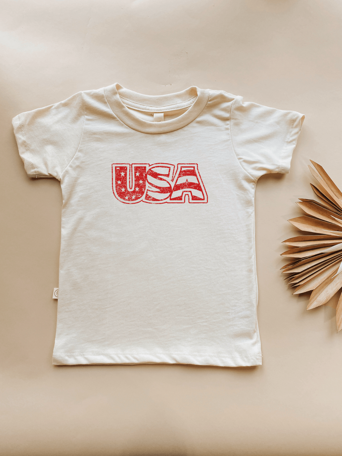 USA Organic Cotton Short Sleeve Toddler T-Shirt - Baby Organic