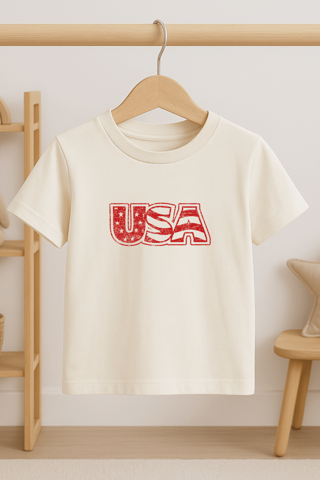 USA Organic Cotton Short Sleeve Toddler T-Shirt - Baby Organic